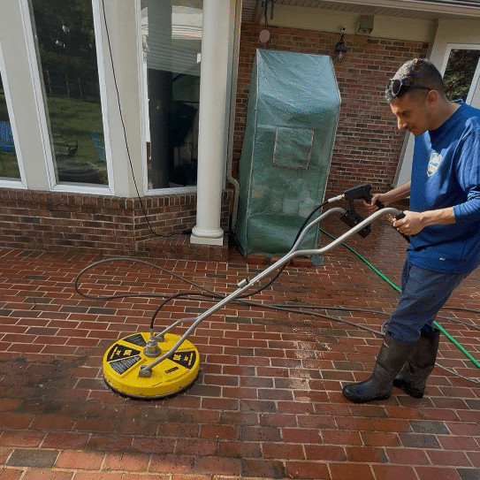 Power Wash Siblings Patio Cleaning